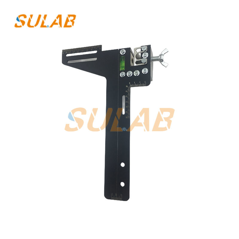 Aluminum Alloy Elevator Spare Parts Rail Guide Calibration Ruler Calibrator Tool
