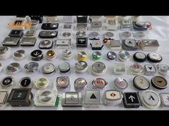 Liftknop met Braille Liftknop van hoogwaardig roestvrij staal P366060B112G11L922