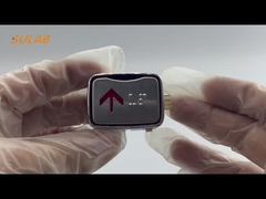 Lift accessoires roestvrij staal belknop Liftknop Vierkante knop A0711-8