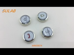 BST Liftknop Liftonderdelen Liftknop Ronde Liftknop Lift accessoires Roestvrij Ste