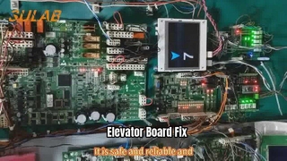 SSL-7031 Originele Shenlong Lift Auto Commandokaart Monarch Lift Uitbreidingskaart Autovloer Maar