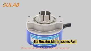 Tamagawa TS5246N479 Roterende encoder met holle as OIH60-8192P24-L6-5V voor lift PMSM-tractiemotor