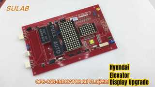Hyundai Elevator CAN-indicatorbord OPB-CAN-INDICATOR Bd met CAN-bus-compatibiliteit Real-time Signa