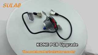 Xizi Otis Elevator TAA633K151 hoofdunit-encoder met holle as met 512 PPR/1024 PPR en IP54-bescherming