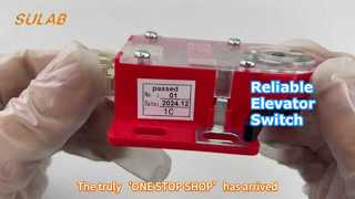 Liftschakelaar met mechanische triggerstructuur, normaal gesloten contactuitgang en IP40-bescherming