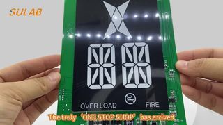 Monarch-liftbedieningsbord met 4,3-inch LCD-scherm CAN-communicatie-interface en stembediening