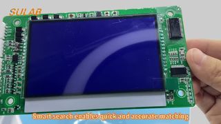 Monarch SFTC-HCB-L-BO liftoproeppaneel met 4,3-inch wit LCD-scherm CAN-communicatie en DC24