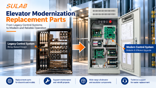 Laatste bedrijfskennis over Elevator Modernization & Replacement Parts | SULAB
