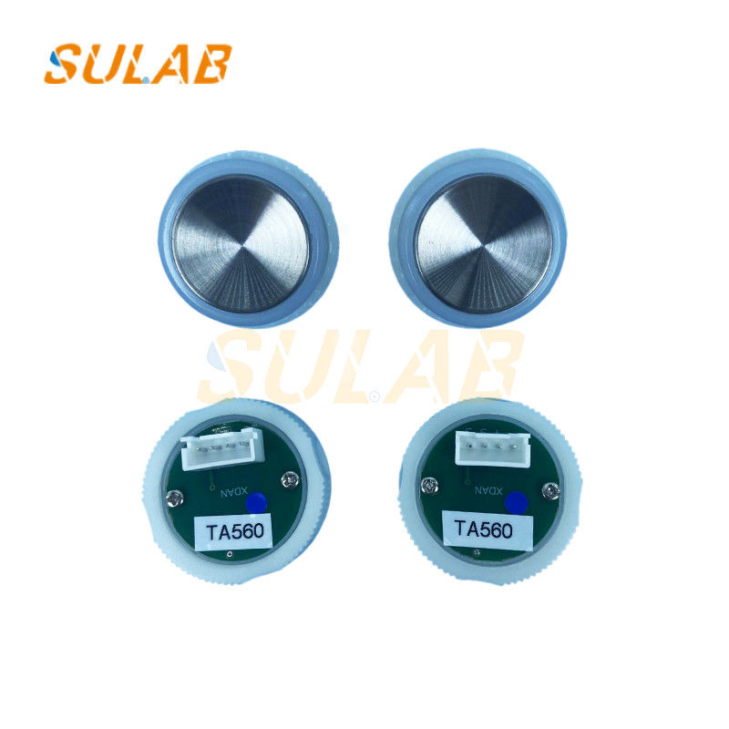 Round Elevator Button TA560 Wordless Flat Concave Stainless Steel HEA260 Red Light Blue Light Four Pin Brand New