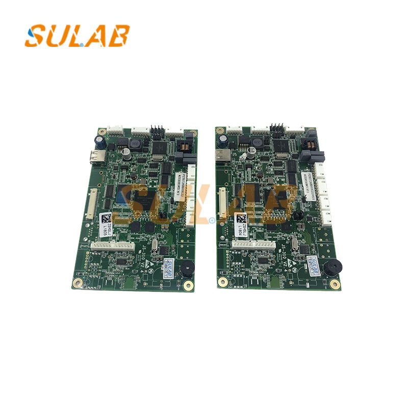 Mitsubishi Elevator LCD Display Board with DC 24V ±10% Power 180mm × 120mm × 25mm Dimensions and 12-Pin Industrial Connector