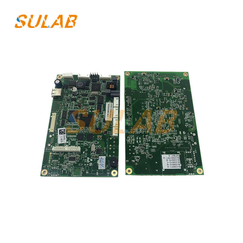 Mitsubishi Elevator LCD Display Board with DC 24V ±10% Power 180mm × 120mm × 25mm Dimensions and 12-Pin Industrial Connector