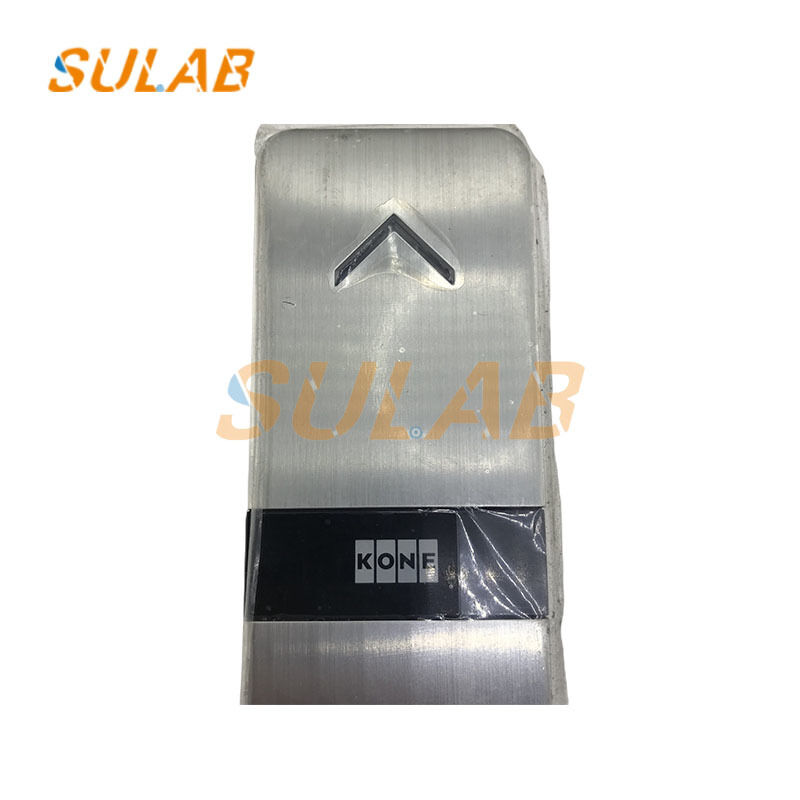Original KSS280 Series KONE Elevator LOP Landing Call Panel with Metal-Textured Engineering Plastic Shell and Call Buttons with Backlight
