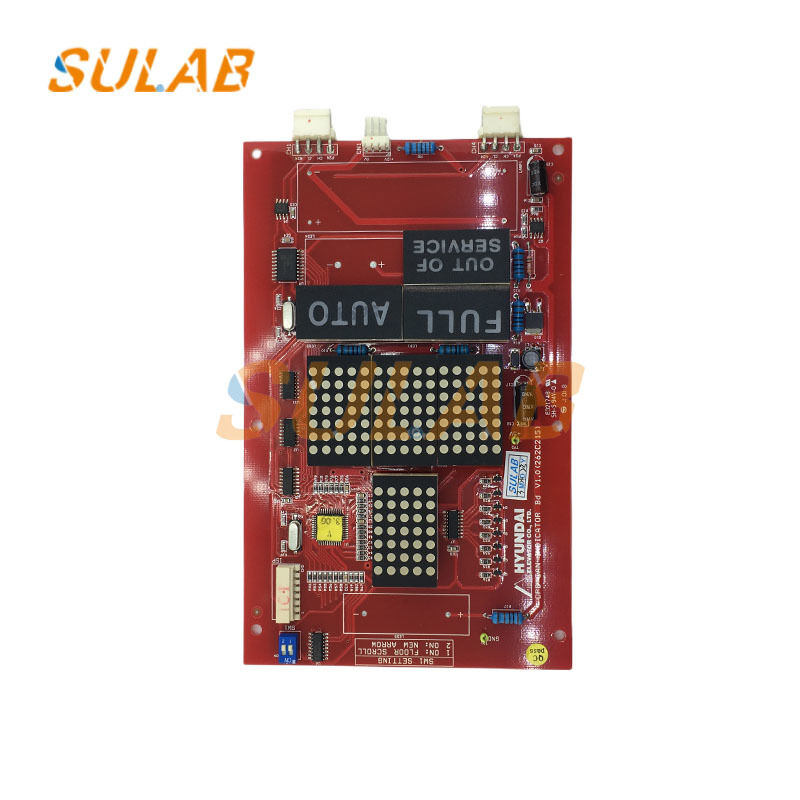 Hyundai Elevator CAN Indicator Board OPB-CAN-INDICATOR Bd with CAN-bus Compatibility Real-time Signal Display and Standard PCB Design