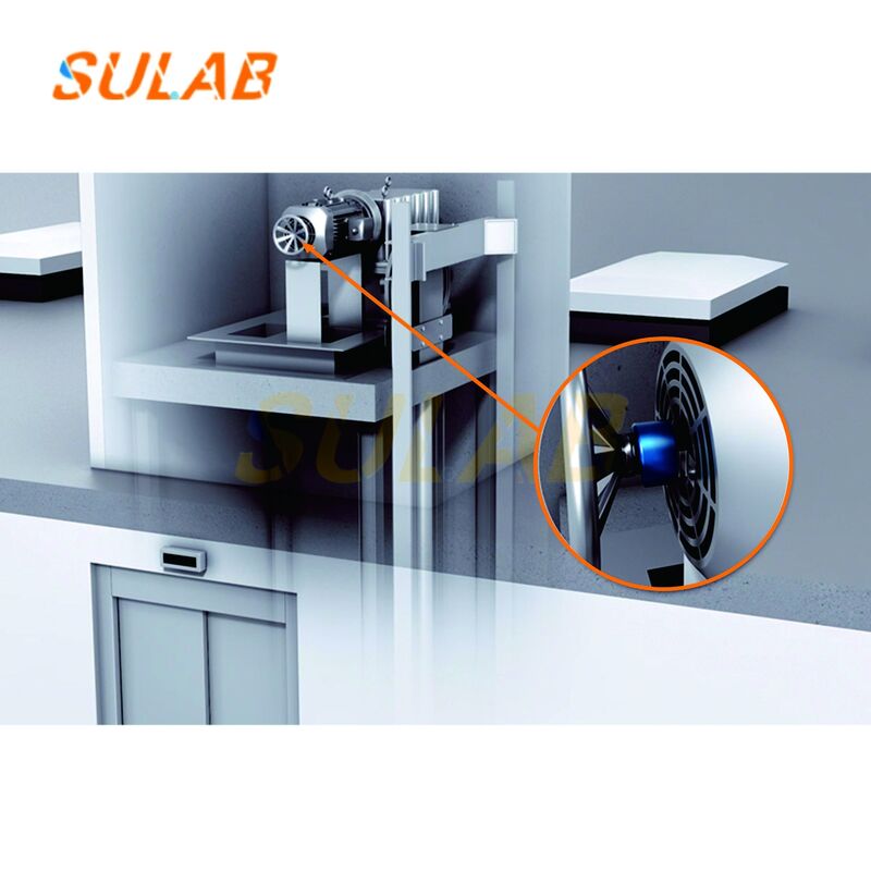 SIGMA PKT1040-1024-C15C Hollow-Shaft Incremental Encoder with 1024 PPR and 40 mm Hollow Shaft for Elevator Traction Motor