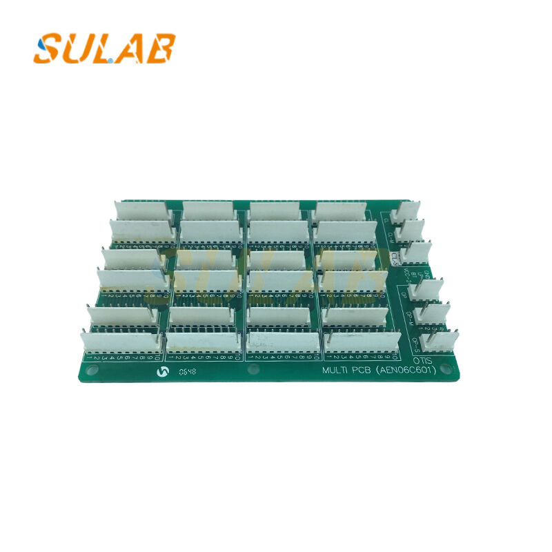 Sigma Elevator Interface Board MULTI PCB AEN06C601 Multi-function DC24V Signal Processing Board with One Year Warranty