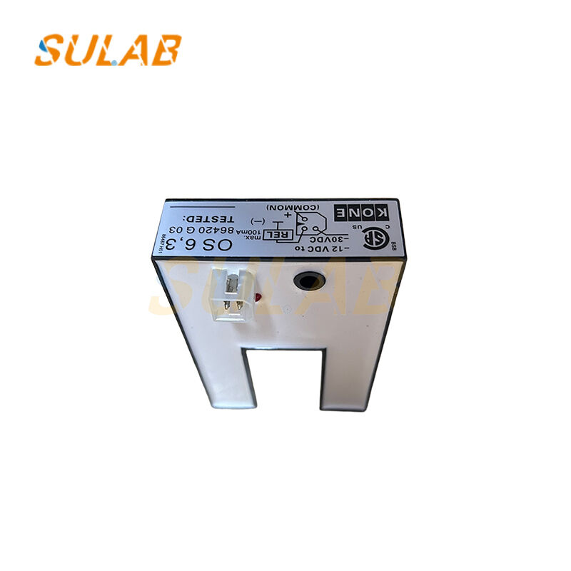 KONE Elevator U-type Leveling Photoelectric Sensor with Infrared Beam for 12-24V DC Accurate Positioning
