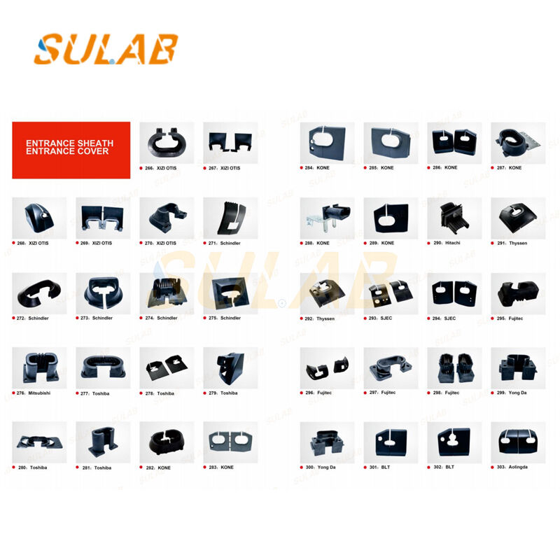 Otis Escalator Entrance Exit Cover Plate Bracket Switch Bracket GAB438BNX1 2 Rubber Entrance Exit