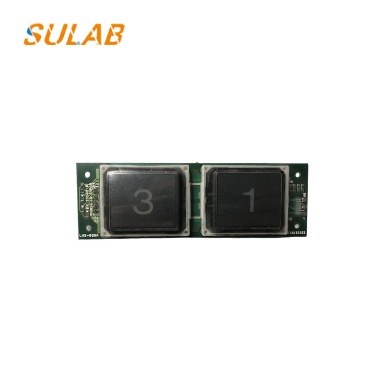 LHB-008A LED Illuminated Elevator Hall Call Button with Anti-Surge Circuit Design for Direct Replacement
