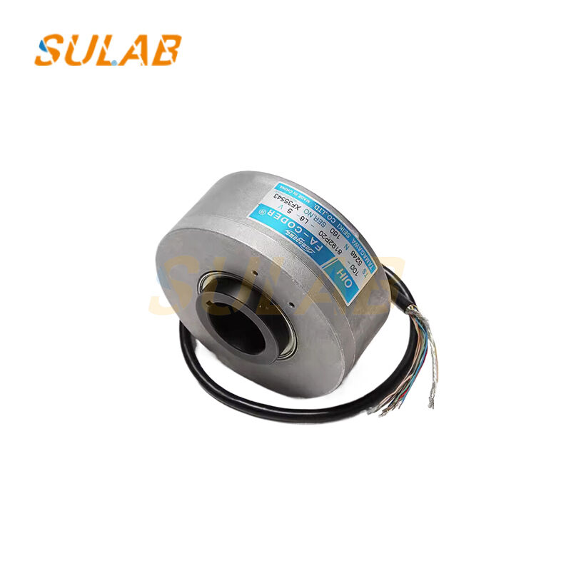 Tamagawa TS5246N160 Hollow Shaft Rotary Encoder with 8192 Pulses Per Revolution 5V Power Supply and Compact Hollow-Hole Structure for Elevator Speed Position Sensing