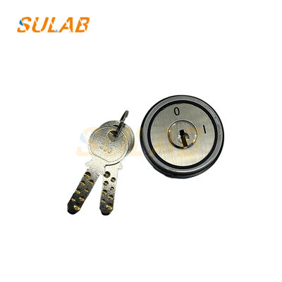 Elektromagnetische sleutelschakelaar voor liften met panelmontage voor beveiligd basisstationslot