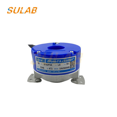 Tamagawa Encoder TS5246N473 met 8192P/R High Resolution Line Driver Output en φ60mm Flange Design voor Liften